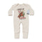 Giddy Up Jingle Horse - Infant Western One-Piece Footed Christmas Pajamas W/Mittens