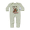 Giddy Up Jingle Horse - Infant Western One-Piece Footed Christmas Pajamas W/Mittens