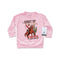 Giddy Up Jingle Horse - Western Infant Long Sleeve Christmas Pullover Shirt