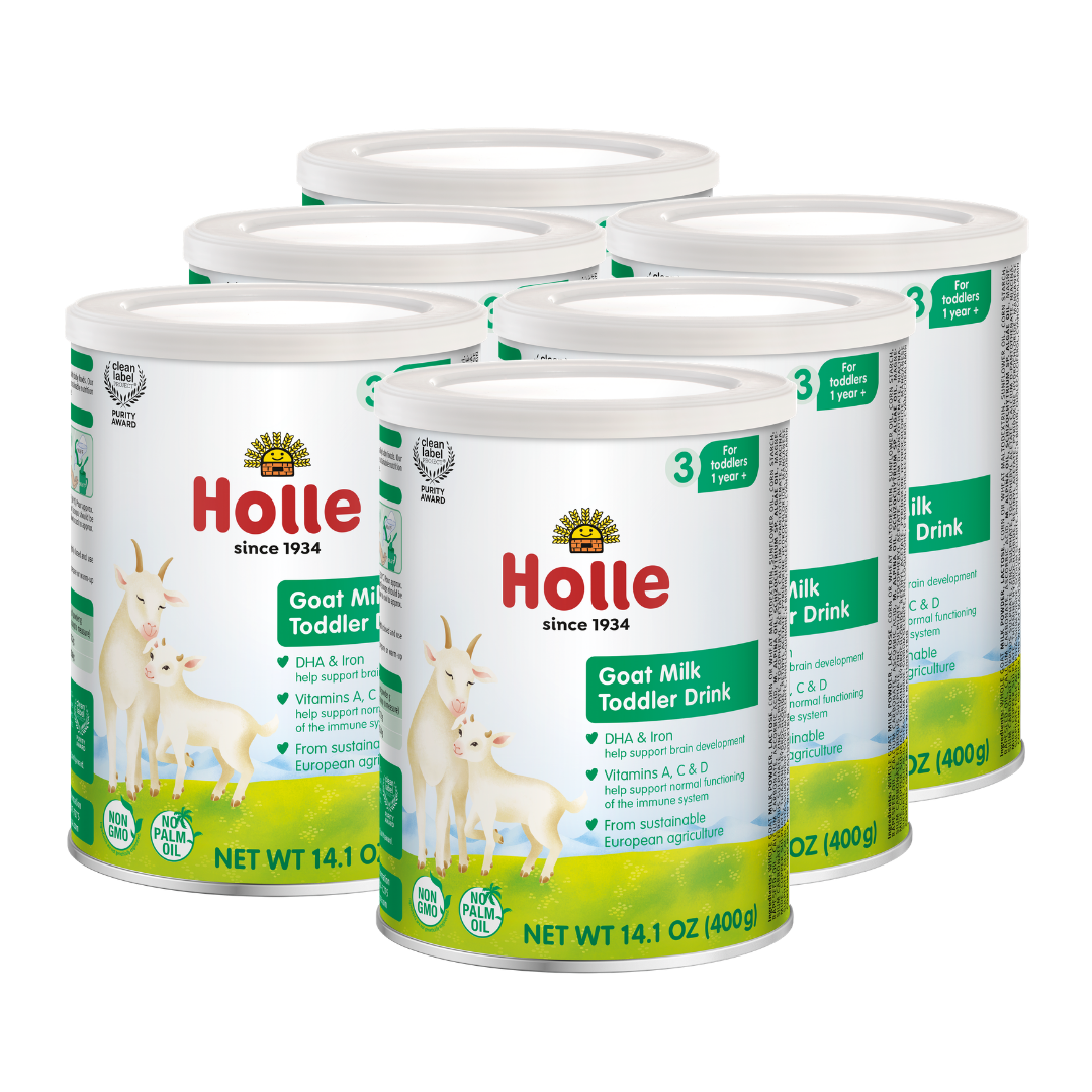 Holle Goat Milk Toddler Drink 6-Tin Bundle
