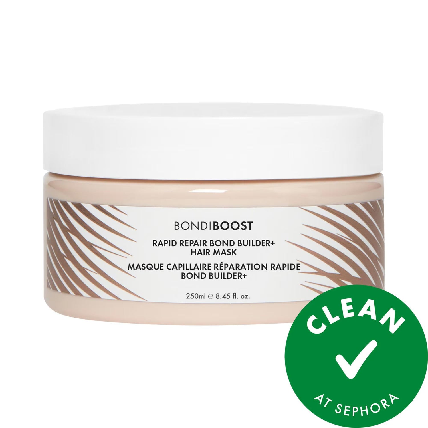 BondiBoost Rapid Repair Bond Builder+ Hair Mask for Damaged Hair - Natural, Silicone-Free, Vegan Hair Repair Treatment