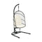 Hanging Wicker Egg Chair with Stand