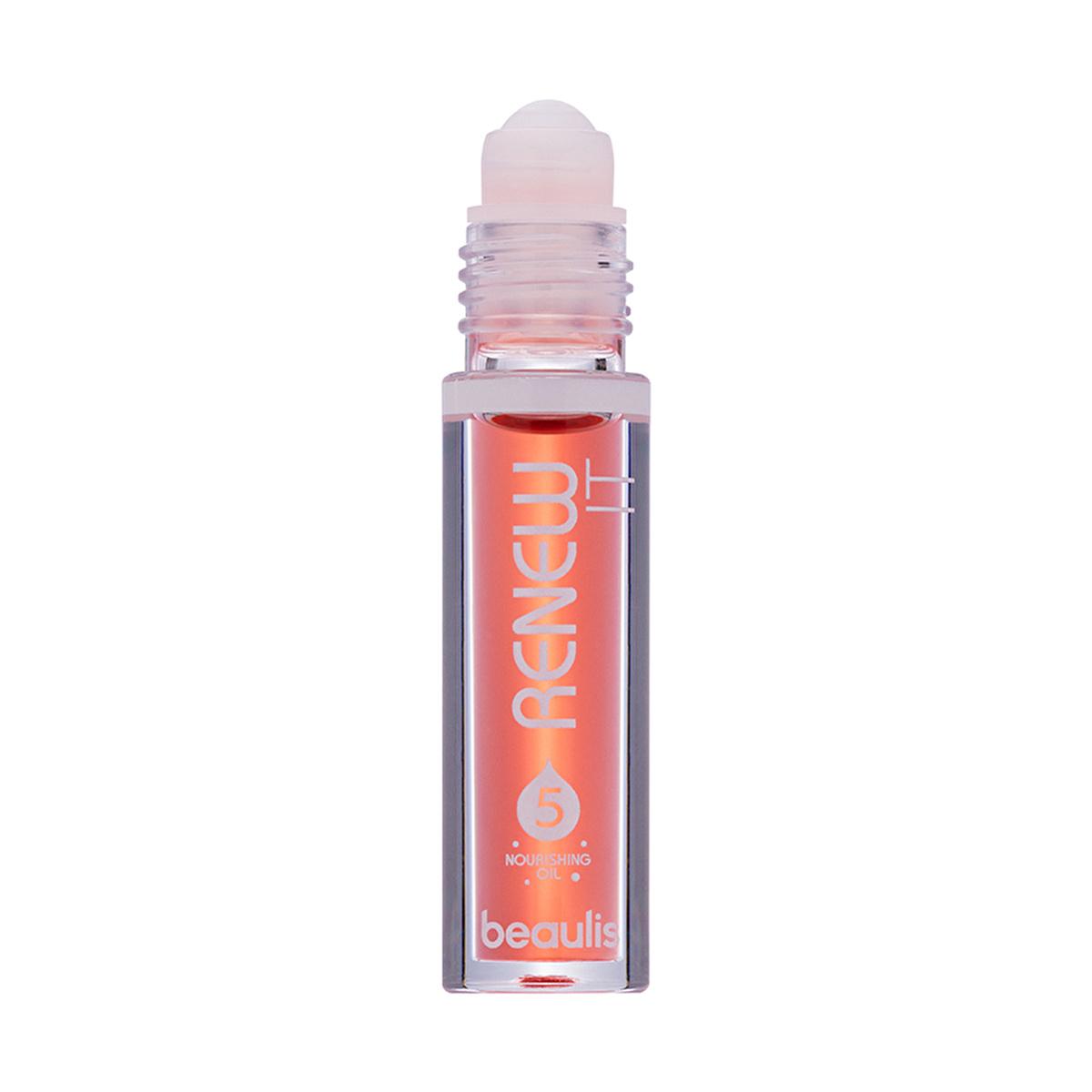 Beaulis Nourishing Lip Oil - Tinted Lip Balm for Dry Lips, Moisturizing Lip Gloss with 5 Nourishing Oils, 336 Cherry Lady