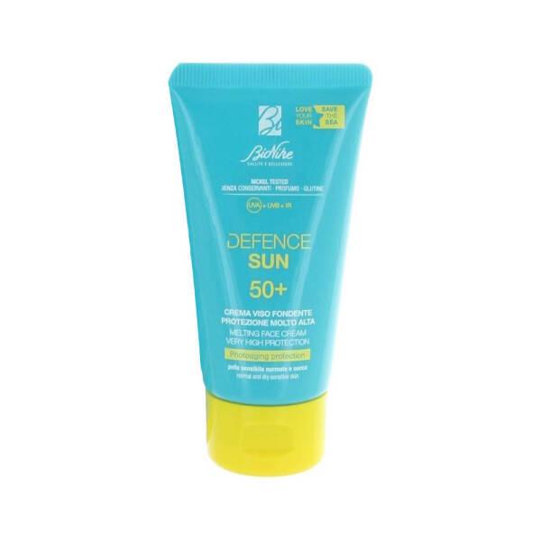 Bionike Defence Sun SPF50+ Sunscreen: High UVA/UVB Protection for Dry, Sensitive Skin - Non-Greasy, Anti-Aging Formula