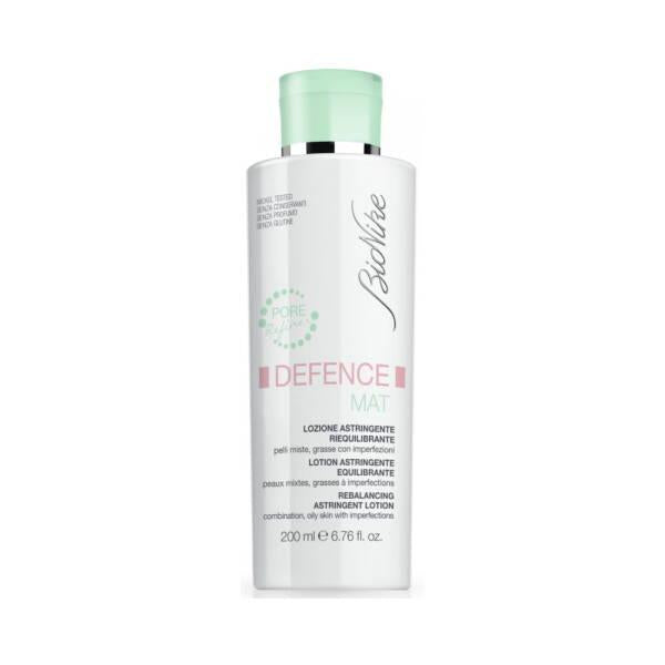 BioNike Defence Mat Astringent Lotion: Alcohol-Free Toner for Oily & Combination Skin - Rebalance, Mattify & Refine Pores