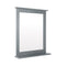 Wall-Mounted Multipurpose Vanity Mirror with Shelf