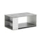 Coffee Table Sofa Side Table with Storage Shelves