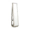 360° Rotatable 2-in-1 Lockable Jewelry Cabinet with Full-Length Mirror