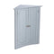 Bathroom Corner Storage Freestanding Floor Cabinet with Shutter Door