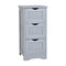 Bathroom Floor Freestanding Storage Organizer with 3 Drawers