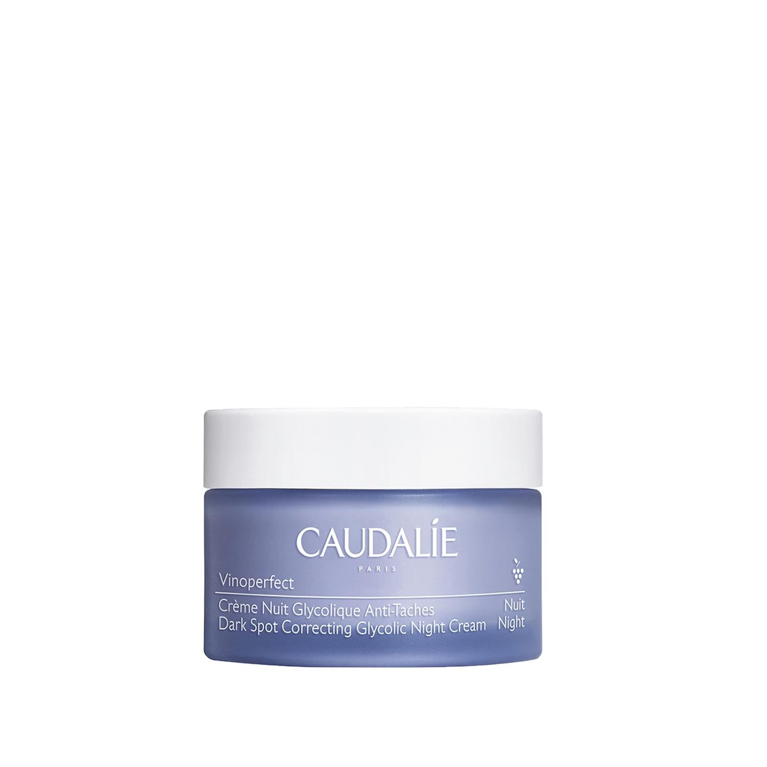 Caudalie Vinoperfect Glycolic Night Cream - Anti-spot Skincare for Dark Spots & Hyperpigmentation Treatment, 50ml