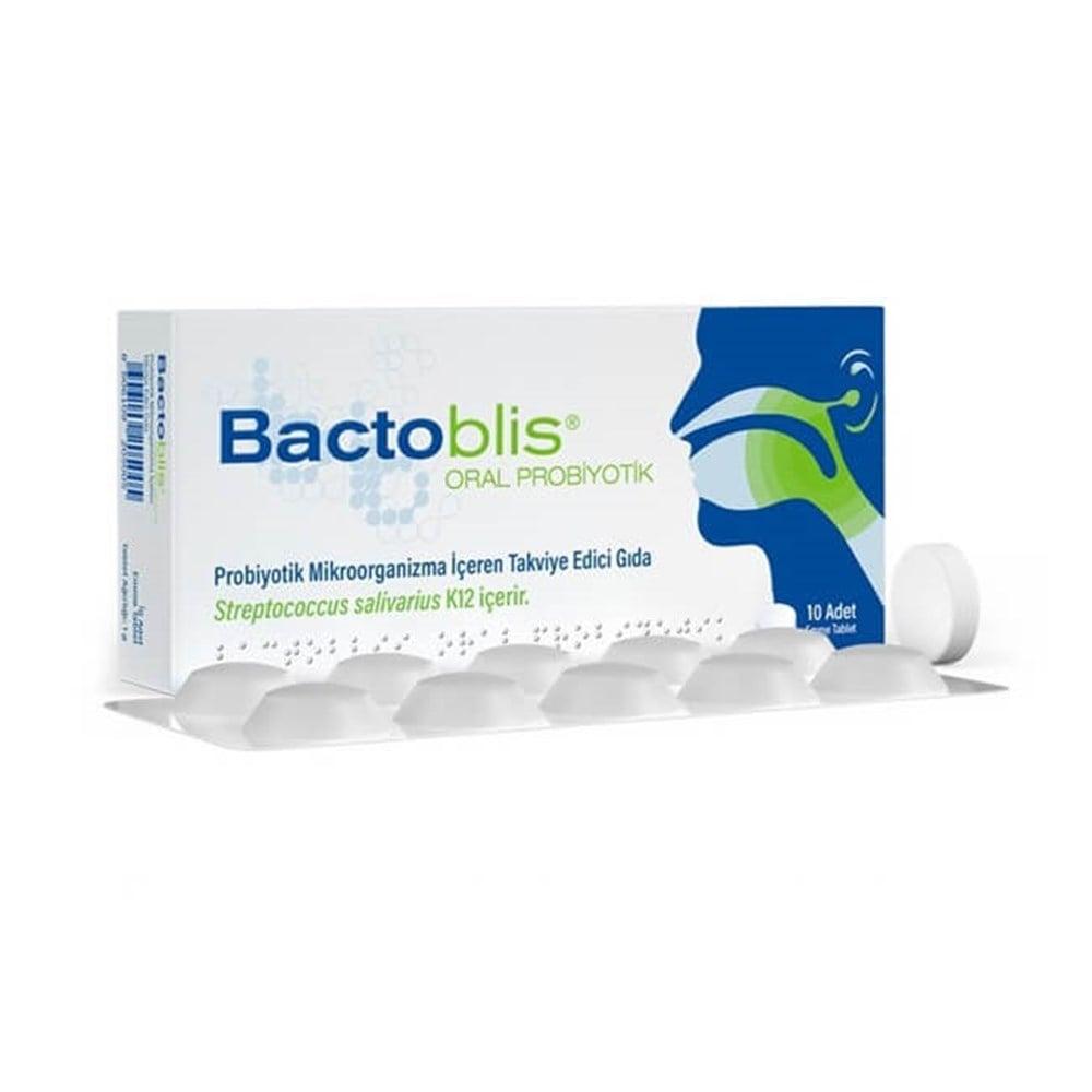 Bactoblis Oral Probiotic Supplement for Kids & Adults - Supports Oral Health with Streptococcus salivarius K12 - 10 Lozenges