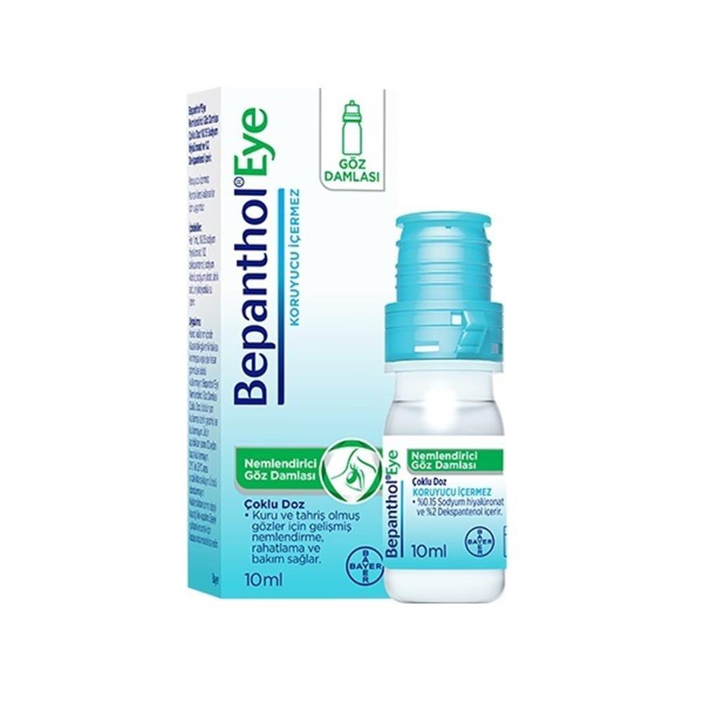 Bepanthol Eye Moisturizing Drops - Soothing Relief for Dry, Irritated Eyes - 10ml