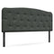 Faux Linen Headboard with Adjustable Heights