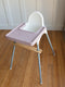 Full-Coverage IKEA Antilop High Chair Placemat: BPA-Free Silicone, Easy Clean