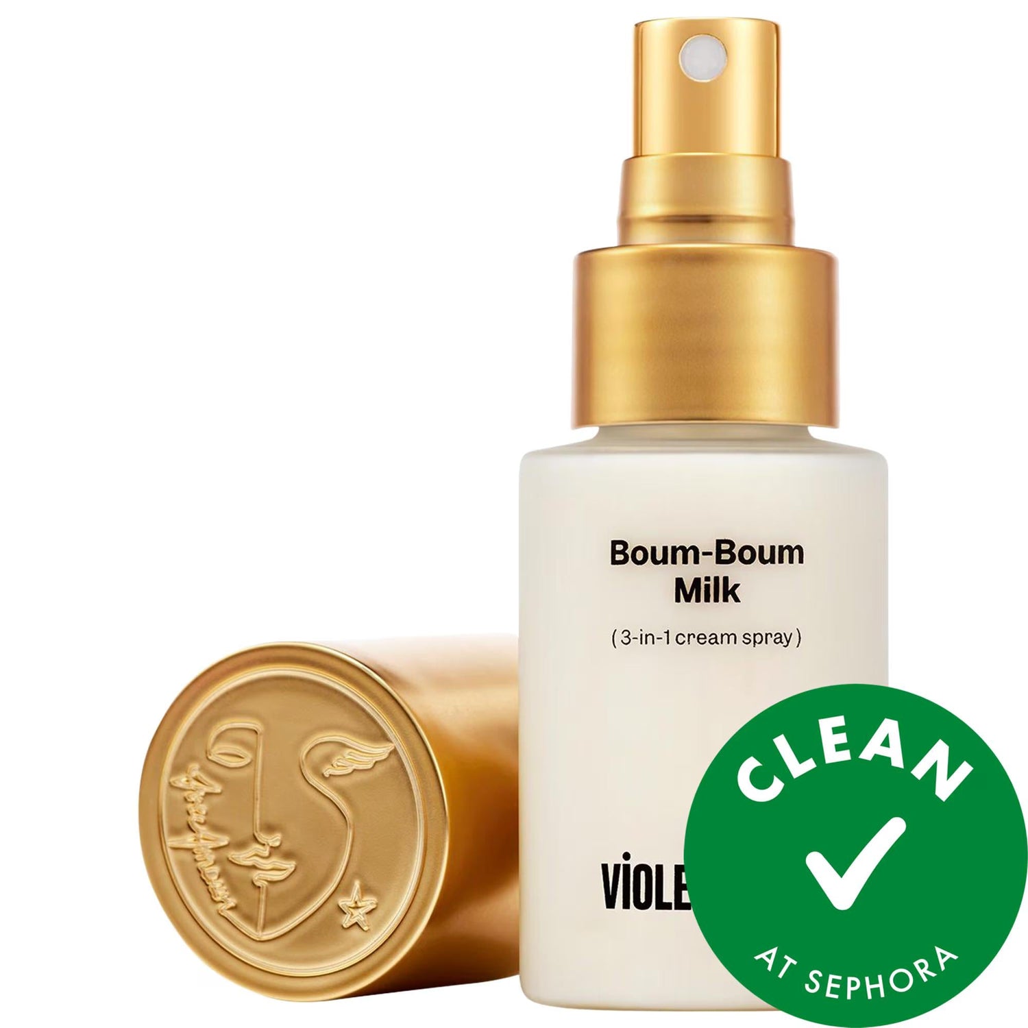 BOUM-BOUM Mini MILK Rebalancing Facial Mist: Hydrate, Soothe & Improve Skin Tone with Squalane - Vegan & Cruelty-Free