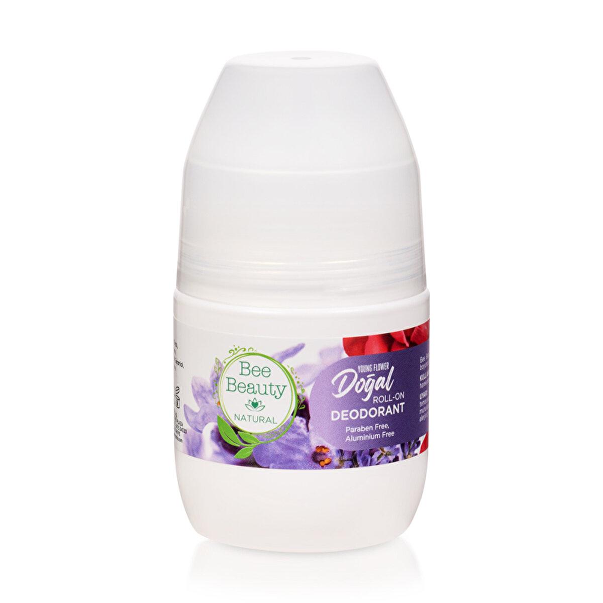 Bee Beauty Natural Roll-On Deodorant for Women - Aluminum-Free, Paraben-Free, Sensitive Skin Friendly