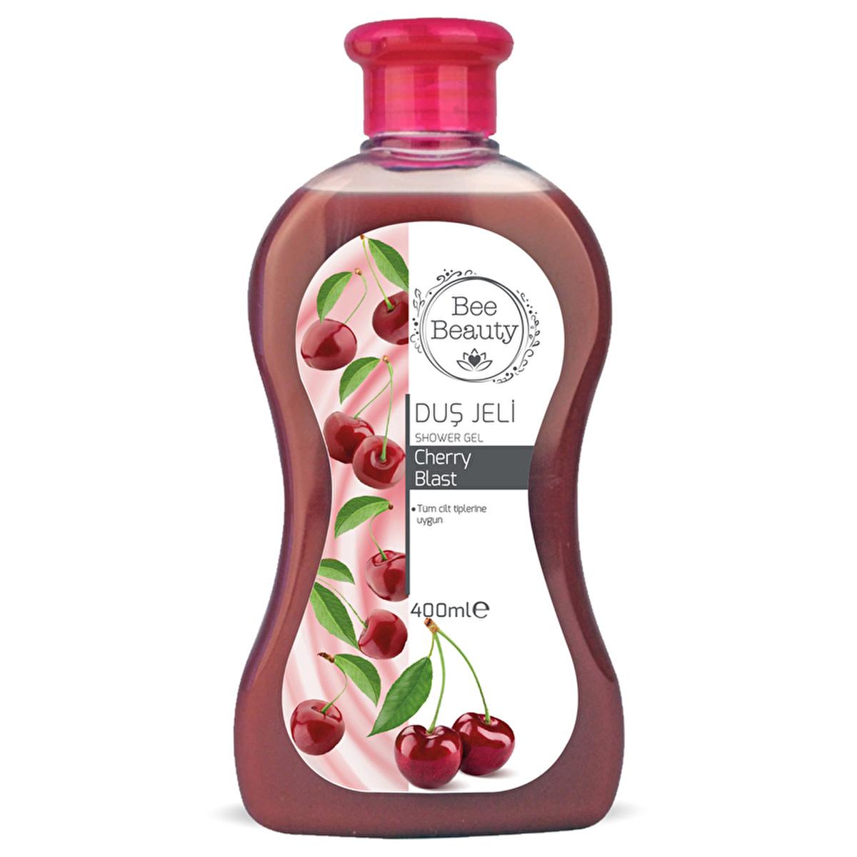 Bee Beauty Cherry Blast Shower Gel - Moisturizing & Refreshing 13.53 fl oz