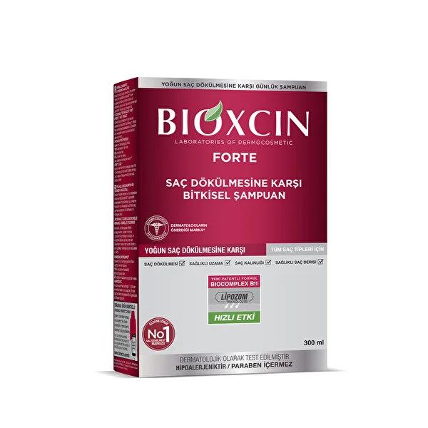 Bioxcin Forte Shampoo for Hair Loss - Hypoallergenic, Paraben-Free, 10.14 fl oz