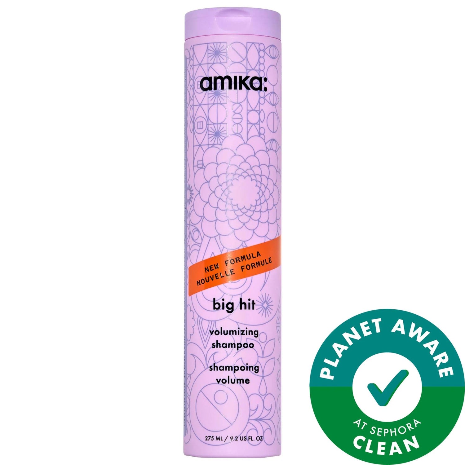 Big Hit Volumizing Shampoo - Sulfate-Free, Color-Safe, Vegan Hair Care for Fine & Medium Hair