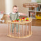 Kids Climbing Arch with Cushion Montessori Arch Climber/Rocker for Toddlers