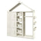 Kids Costume Storage Closet with Storage Bins and Shelves and Side Baskets for Kids Room