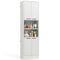 75 Inch Kitchen Pantry Cabinet Tall Cupboard with Doors and Shelves