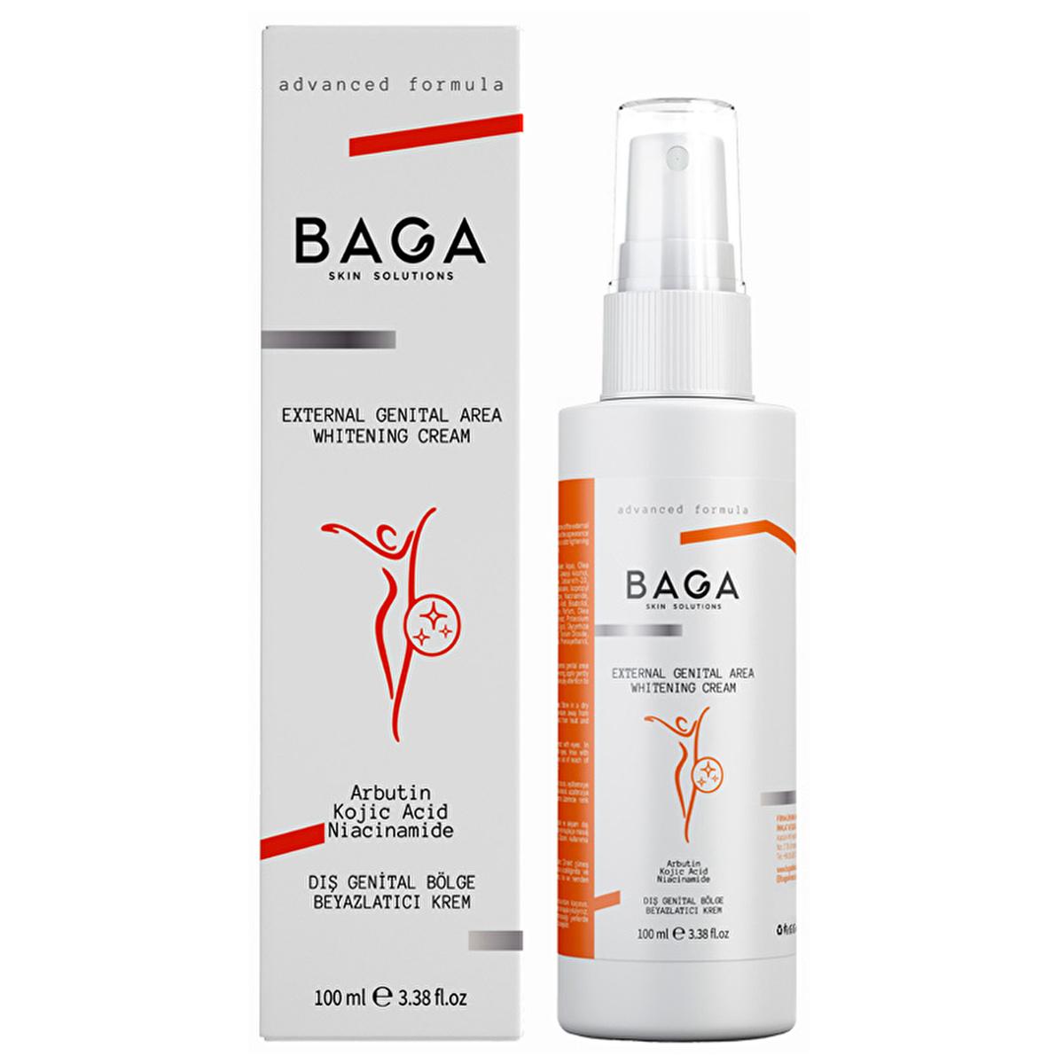 Baga Genital Whitening Lotion - Even Skin Tone & Moisturizing, 3.38 fl oz