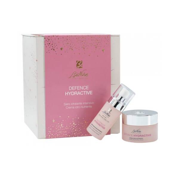 BioNike Defence Hydractive: Intense Hydration Skincare Set - Serum & Cream for Dry, Very Dry Skin - Hyaluronic Acid, Shea Butter Included