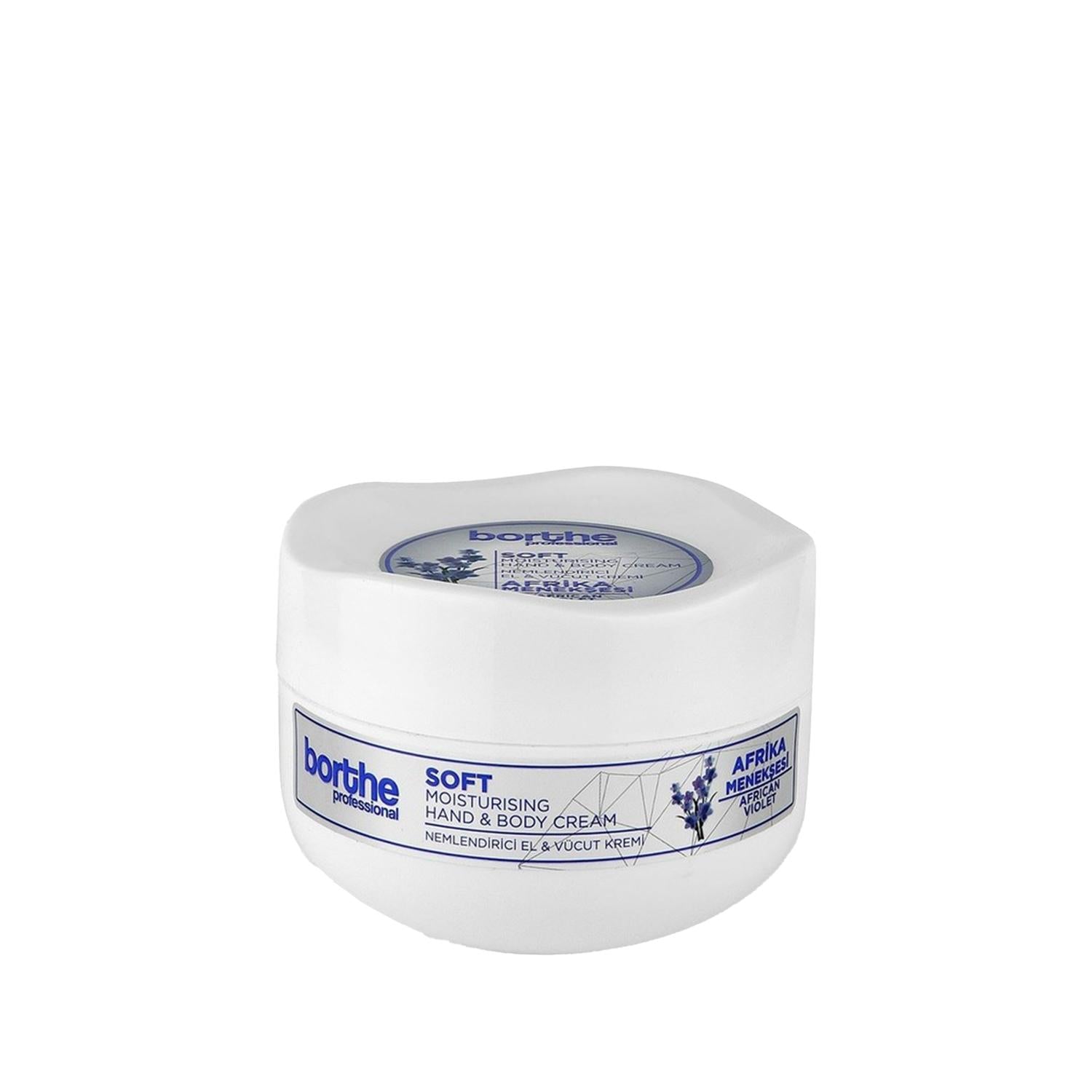 Borthe Professional Afrika Menek_esi Body Cream 300ml - Moisturizing Cream for Dry Skin