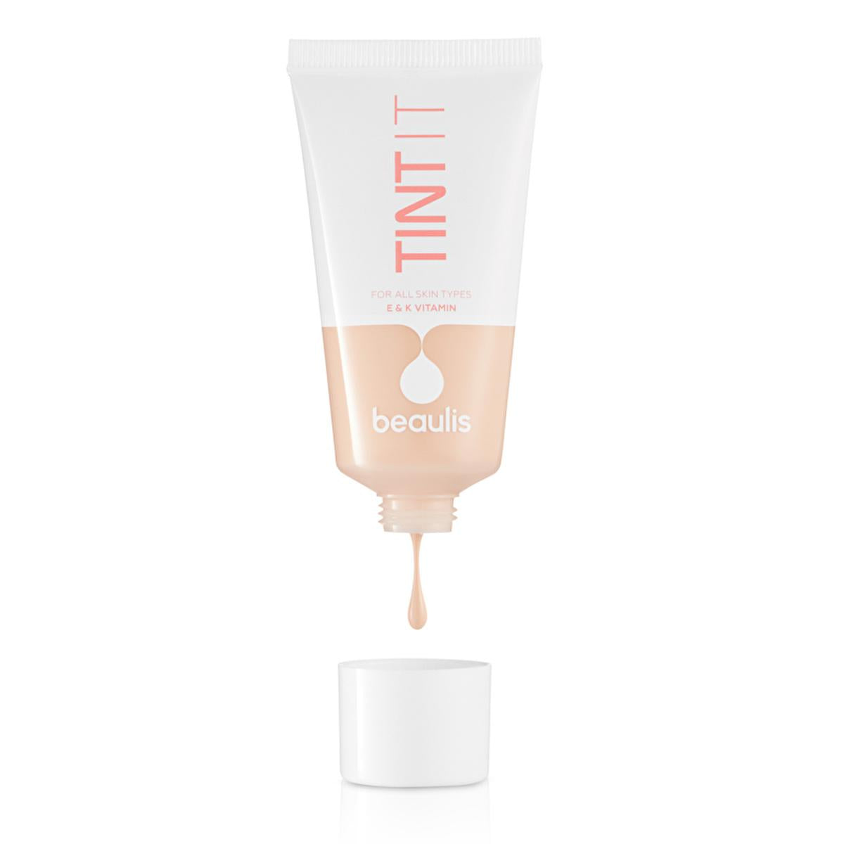 Beaulis Tint It Foundation 131 Ivory - Medium Coverage Foundation Makeup with Vitamins E & K