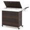 Laundry Hamper with Wheels and Lid