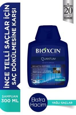 Bioxcin Quantum Shampoo for Oily Hair - Anti-Hair Loss, Natural Ingredients, 10.14 fl oz