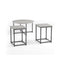3-Piece Modern Faux Marble Coffee Table Set for Living Room