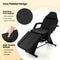 72 Inch Massage Bed with Hydraulic Stool Removable Headrest and Storage Boxes