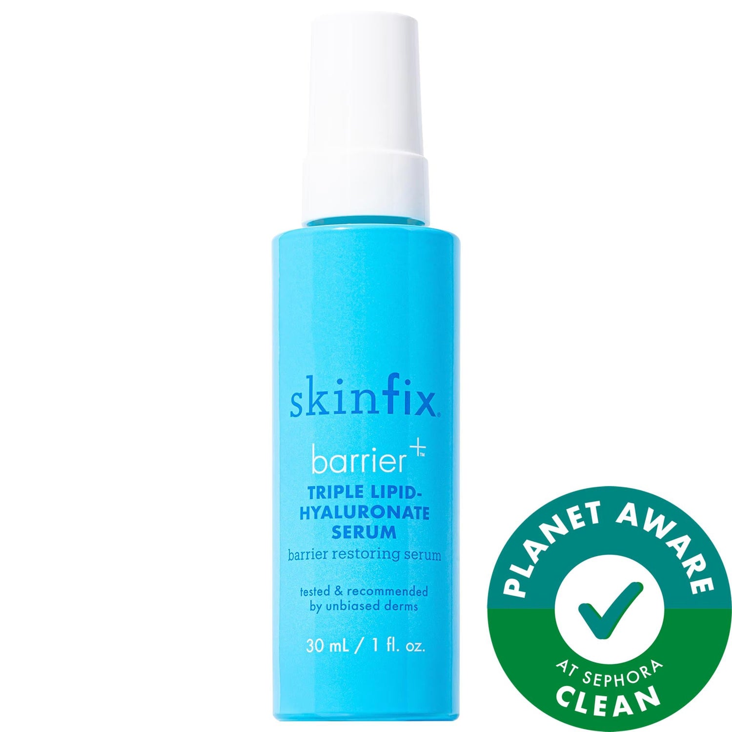 Barrier+ Triple Lipid-Hyaluronate Serum - Hydrating, Vegan Skincare for Dry, Dull Skin