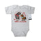 Mommy's Little Valentine Cowboy  - Infant Boys One Piece Western Romper