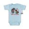 Mommy's Little Valentine Cowboy  - Infant Boys One Piece Western Romper