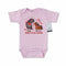 Mommy’s Little Valentine Cowgirl – Infant Girls One Piece Western Romper