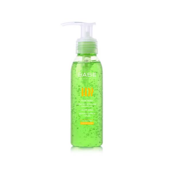 Babe Aloe Gel for Soothing Skincare - Natural, Post-Sun Care for Sensitive Skin - 3.04 fl oz