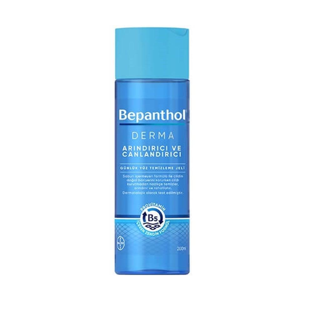 Bepanthol Derma Facial Cleansing Gel - Gentle, Soap-Free Skincare for Sensitive Skin - 6.76 fl oz