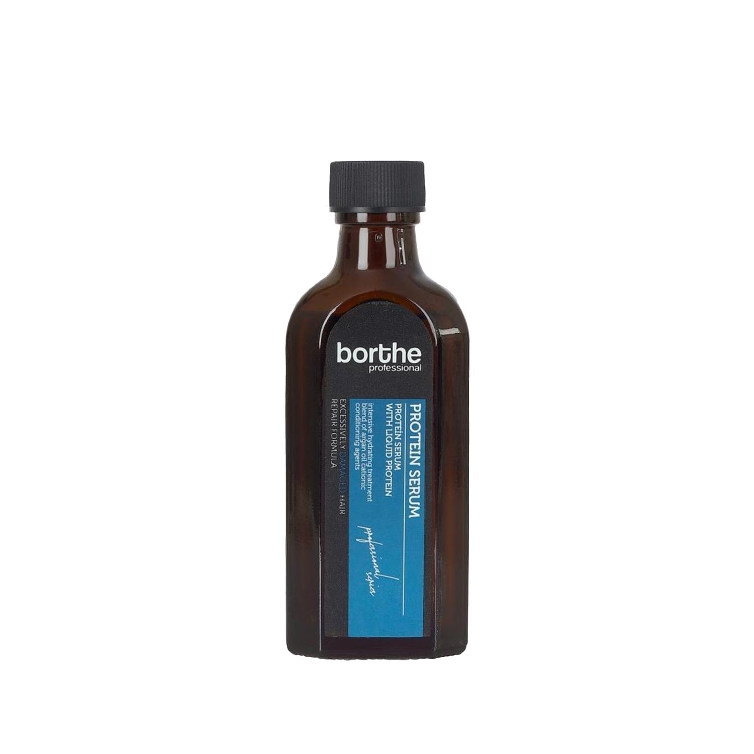 Borthe Professional Protein Hair Serum 100ml - Nourishing & Repairing Formula for Damaged Hair