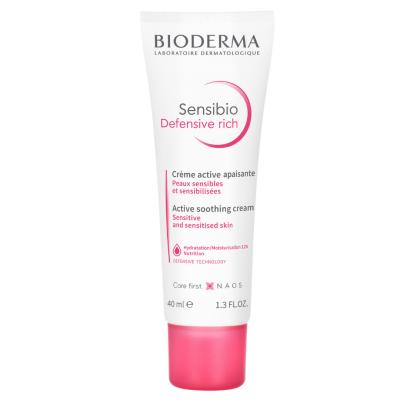 Bioderma Sensibio: Hypoallergenic Rich Cream for Dry, Sensitive Skin - Deeply Hydrating & Skin Barrier Protection