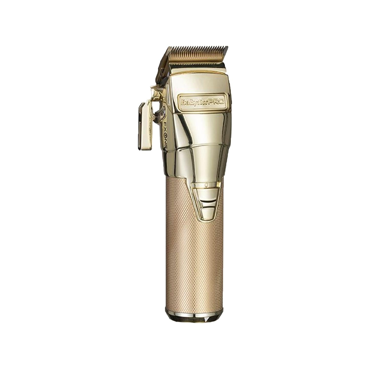 BaByliss PRO FXONE Metal Body Hair Clipper Gold FX899GE - Professional Grade, Durable, High-Performance Hair Cutting