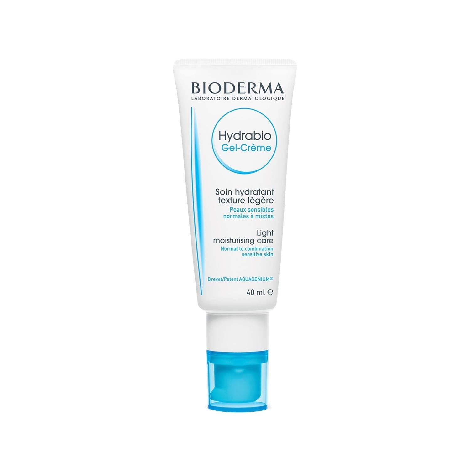Bioderma Hydrabio Gel Moisturizing Cream - Intense Hydration for Dry Skin, 40ml