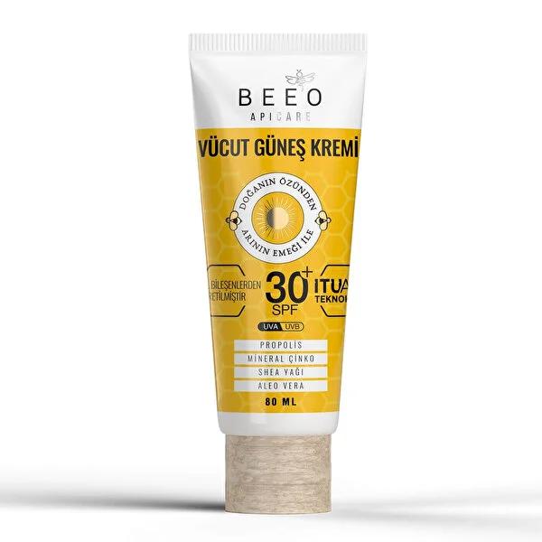 Beeo SPF 50+ Sunscreen Body Lotion - UVA and UVB Protection for Outdoor Use