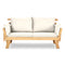 Adjustable Patio Convertible Sofa with Thick Cushion