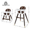 3-In-1 Adjustable Baby High Chair with Soft Seat Cushion for Toddlers