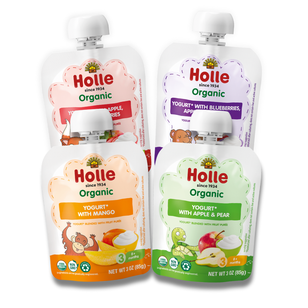 Holle Yogurt Pouches Variety Bundle