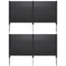 Outdoor Privacy Fence Screen with 5 Ground Stakes for Garden Yard Patio